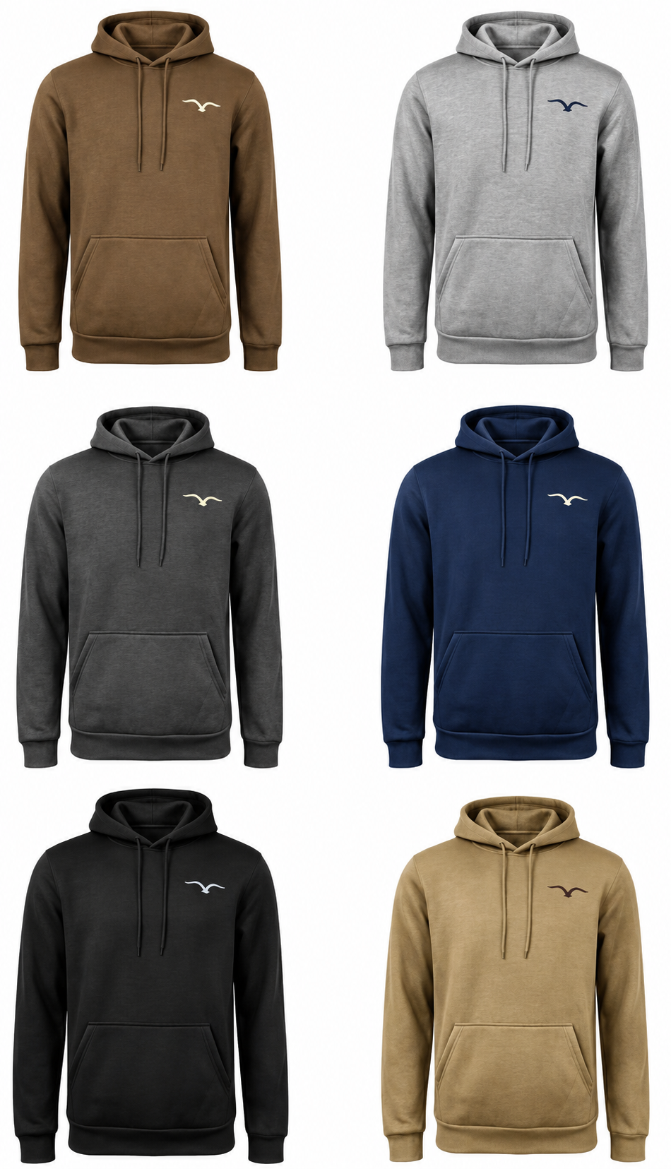Worawo "Seagull 1" Pullover Hoodie