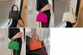 Quilted Double Handle Dome Bag