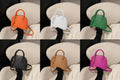 Snakeskin Embossed Crossbody Bag